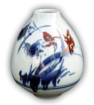 立众陶瓷 - 立众陶瓷-青花红 - 精美工艺 - 陶瓷制品